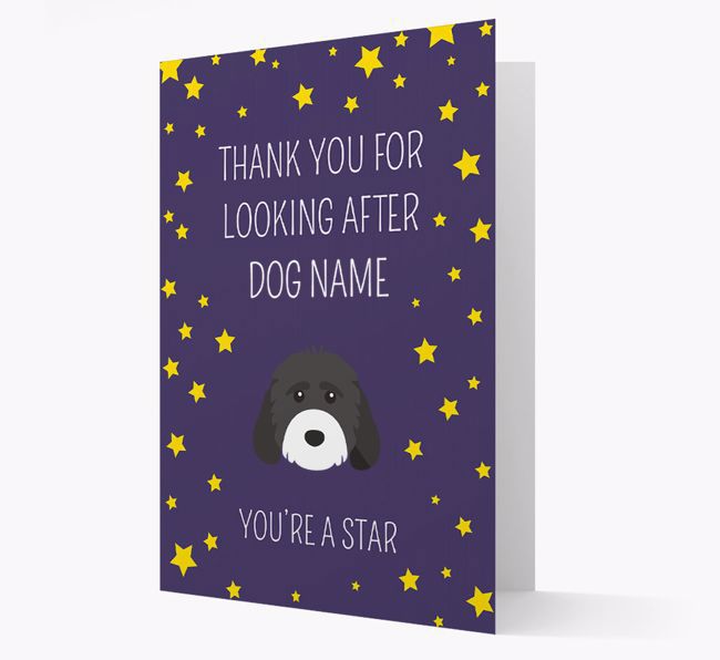 Personalized 'You're A Star' Thank You Card